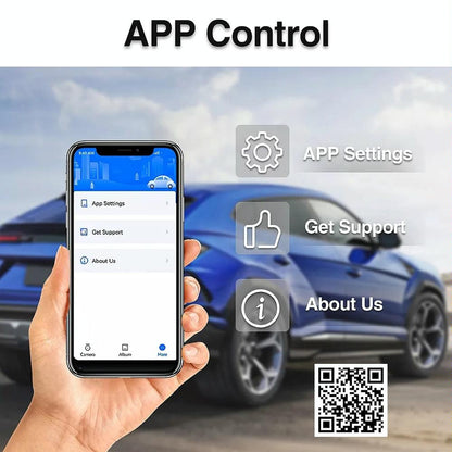 Android Car Dash Cam | WiFi Night Vision | 1080P Recording - AutoGuard