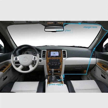 480p Car DVR Camera Dash Cam | Wide Angle View | Night Vision - AutoGuard