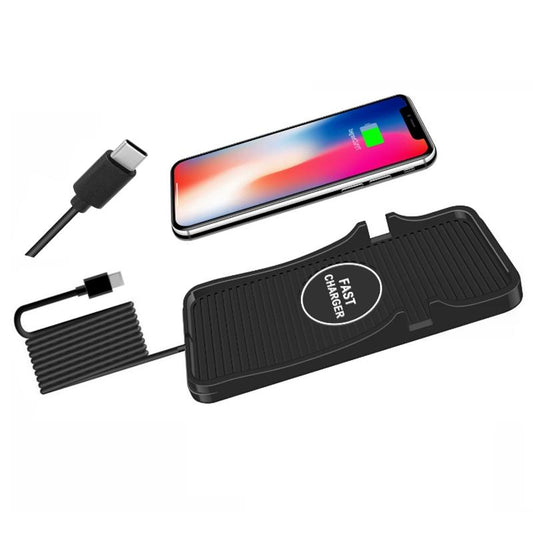 15W Wireless Car Charger Pad – For Apple & Android | Safe Fast Charging