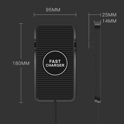 15W Wireless Car Charger Pad – For Apple & Android | Safe Fast Charging