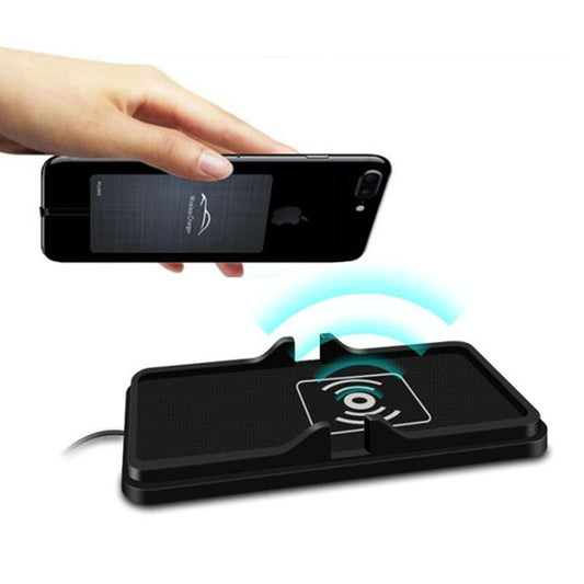15W Wireless Car Charger & Anti-Slip Phone Pad – Fast Charge & Secure Hold