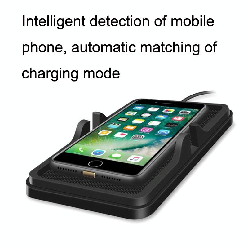 15W Wireless Car Charger & Anti-Slip Phone Pad – Fast Charge & Secure Hold