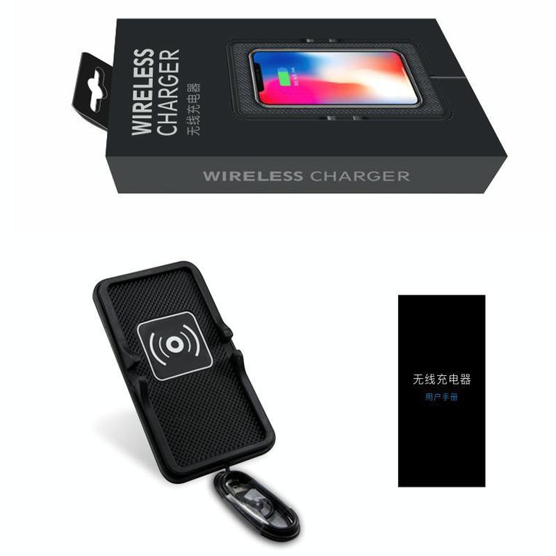 15W Wireless Car Charger & Anti-Slip Phone Pad – Fast Charge & Secure Hold