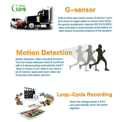 A305 Full HD 1080P Dash Cam | WiFi, 170° Wide Angle, G-Sensor