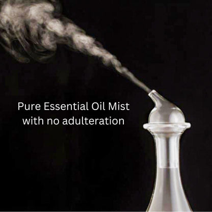 Oscar Nebulising Diffuser, Waterless, Glass and Wood