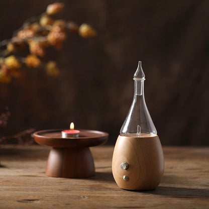 Celeste Nebulising Diffuser, Waterless, Glass and Wood