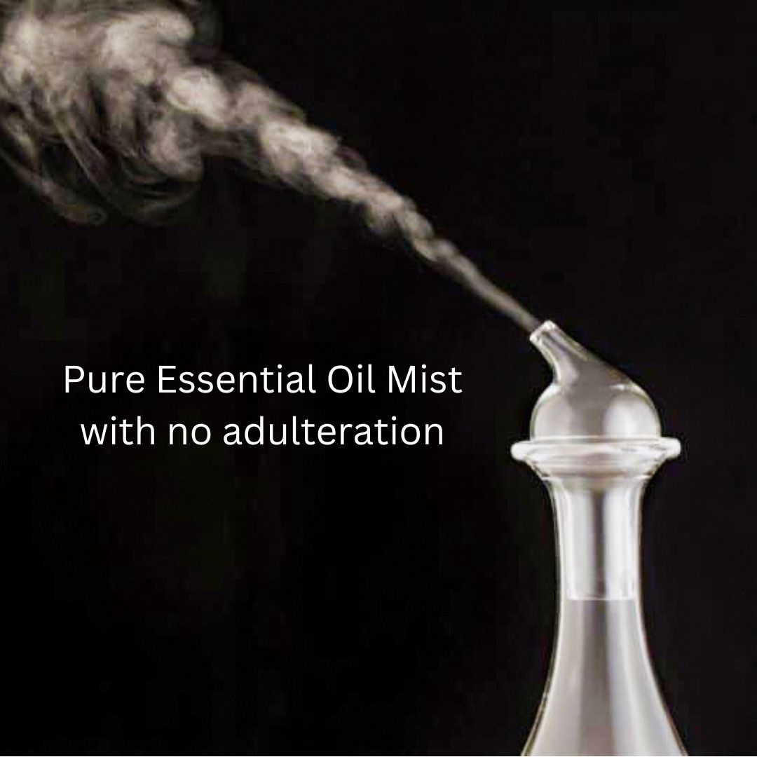 Celeste Nebulising Diffuser, Waterless, Glass and Wood