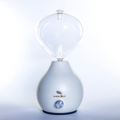 Hour Glass Nebulising Diffuser, White, Waterless