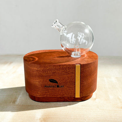 Portable Mini Orb Nebulising Diffuser, Redwood, Waterless