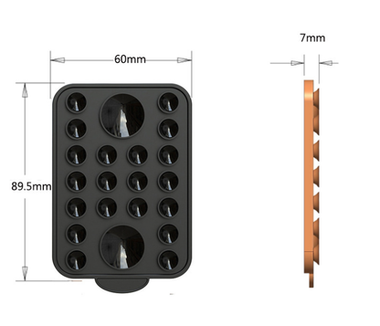 Magnetic Phone Mount | N52 Magnets | Easy Installation - AutoTech