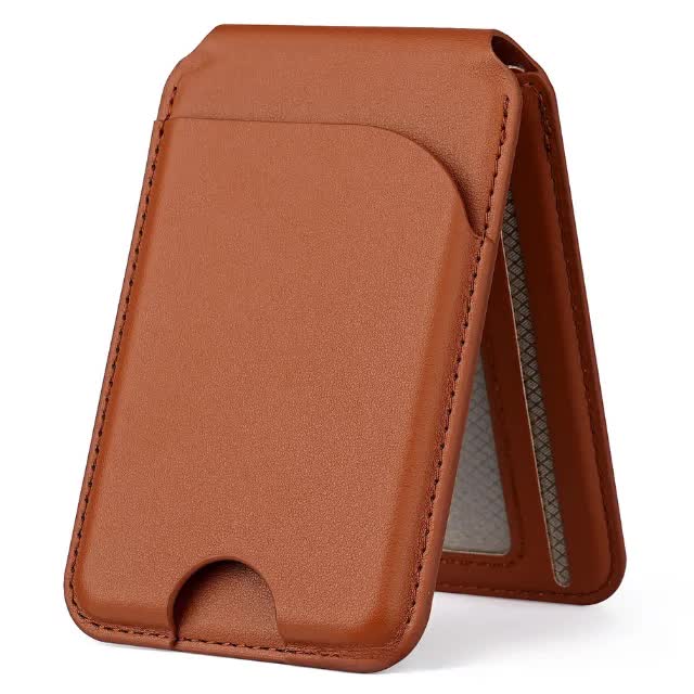 iPhone MagSafe Wallet | PU Leather Card Holder - TechGear
