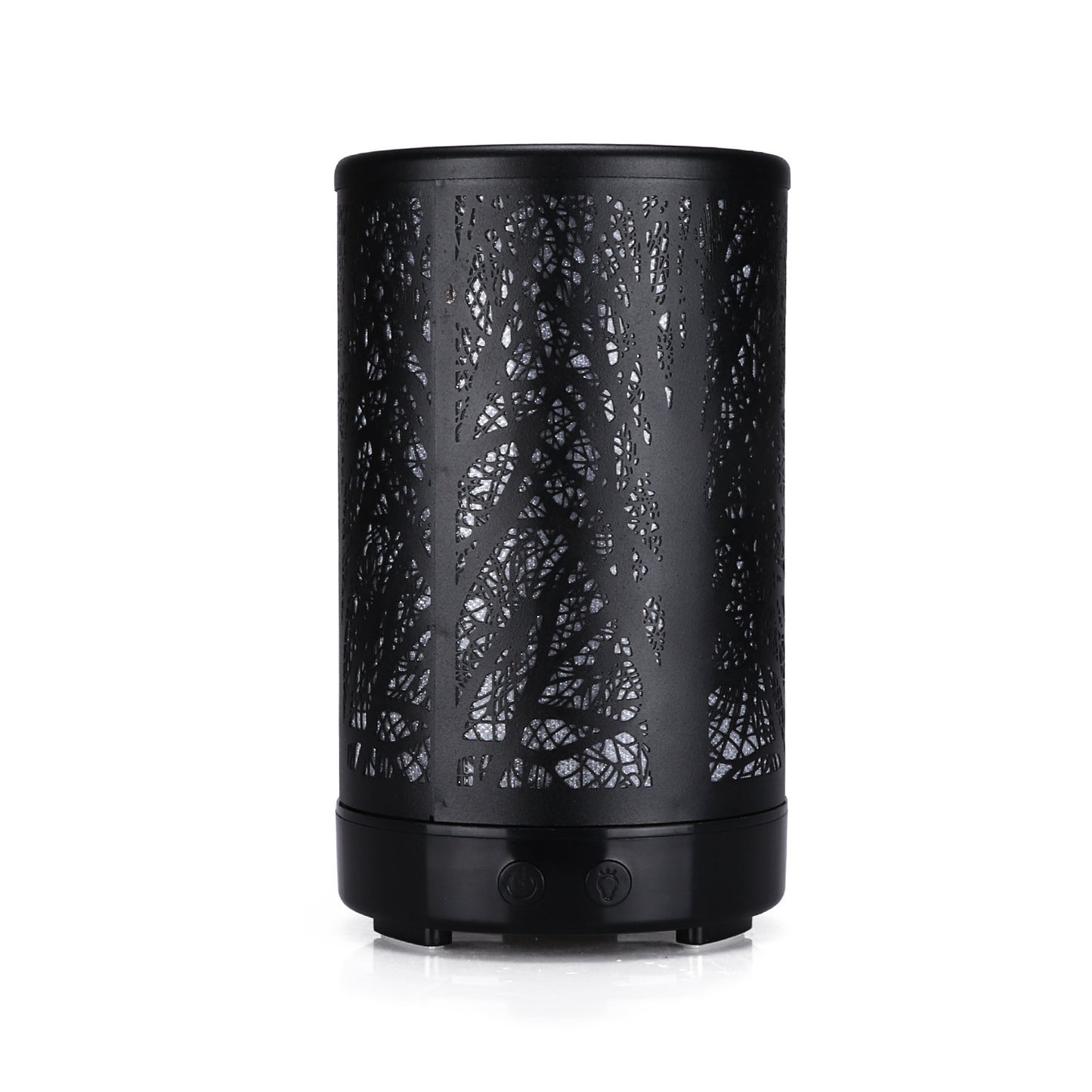 Forest Design Aroma Diffuser 100ml, Black Iron, 7 Colour LED
