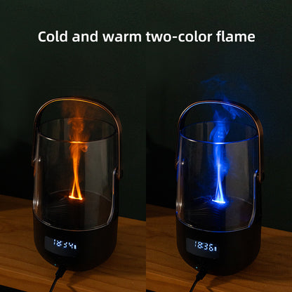 Retro Flame Aroma Diffuser, Portable, Office and Camping