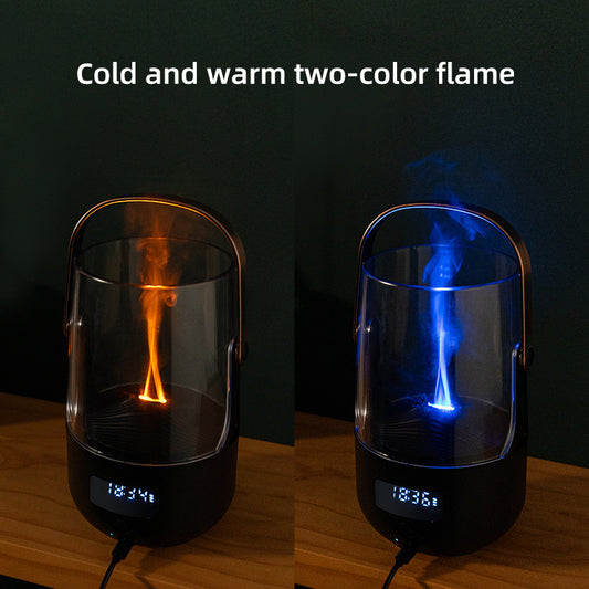 Retro Flame Aroma Diffuser, Portable, Office and Camping