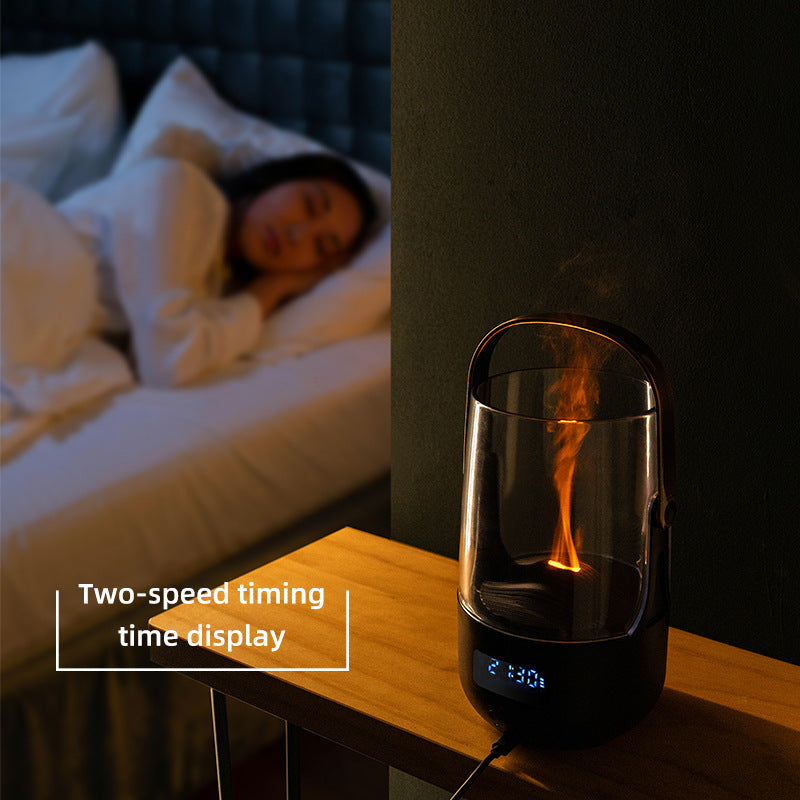 Retro Flame Aroma Diffuser, Portable, Office and Camping
