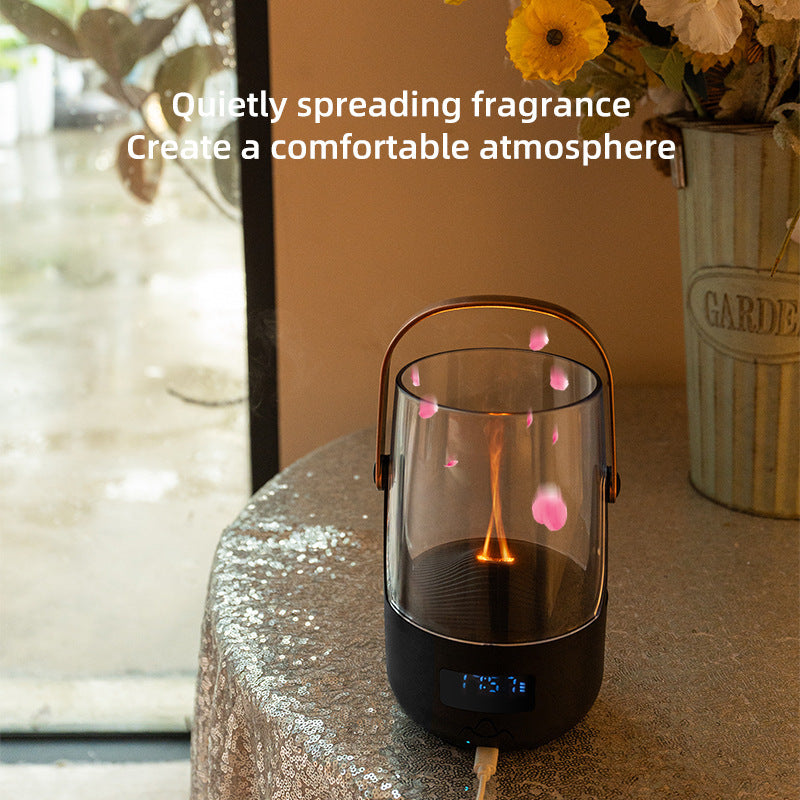 Retro Flame Aroma Diffuser, Portable, Office and Camping