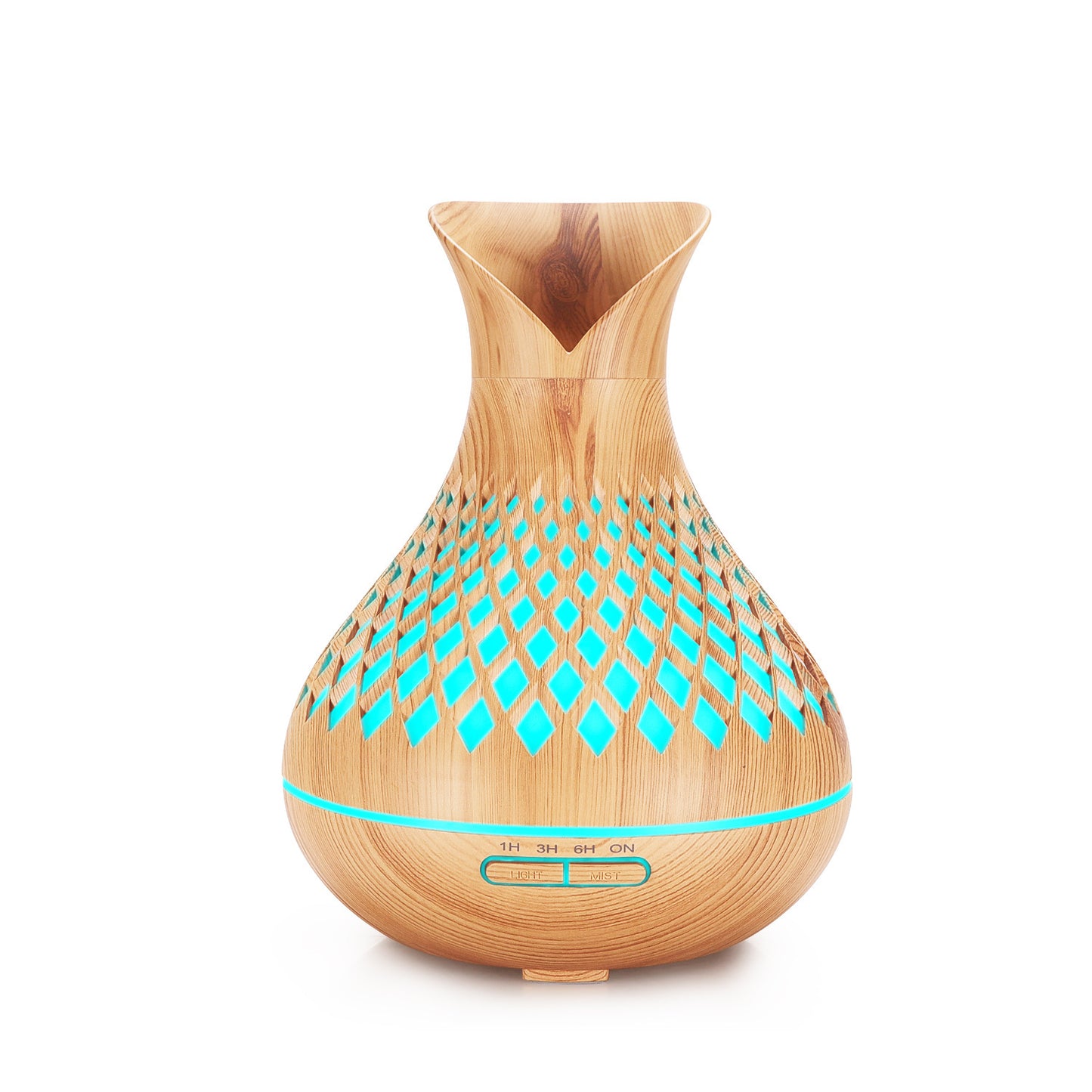 Wood Grain Aroma Diffuser 500ml, Light Woodgrain, Lattice