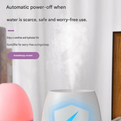 Floral Shadow Aroma Diffuser 150ml, White, with Night Light