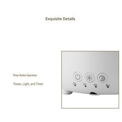 Jellyfish Aroma Diffuser 280ml, White, Colour Changing